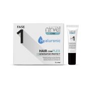 Защитный крем для поврежденных волос с гиалуроновой кислотой Fase 1 Hyaluronic hair complex regenerator protect Nirvel Professional, 12 х 8 мл