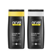 Корректор косметического цвета Nirvel Professional Color Out («кислотная» смывка), 2 шт по 125 мл