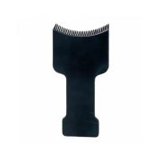 Comair Лопатка-планшет для окрашивания/мелирования, с расческой, 19*10см, Черный