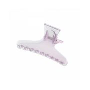 Зажимы для волос Comair, бабочка, пластик, 8 см, сиреневые, 12 шт