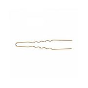 Comair Шпильки, волна, 75мм, d 1,2мм, толстые, Золото, 50шт/уп