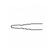 Comair Шпильки, волна, 65мм, d 1,2мм, толстые, Черный, 50шт/уп