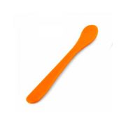 Шпатель пластмассовый для нанесения косметических масок ИГРОbeauty, желтый, длина 15 см