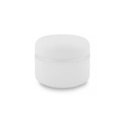 Баночка с крышкой IGRObeauty, пластмассовая, белая, для косметических средств, объем 30 мл