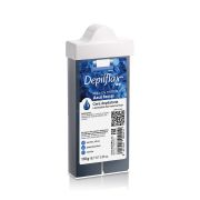 Тёплый воск в картридже с узким роликом Depilflax 100, азуленовый, 110 гр