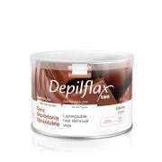 Тёплый воск в банке Depilflax100, шоколадный, 400 мл
