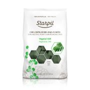 Горячий воск в брикетах Starpil, зелёный, 1000 гр