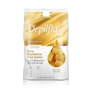 Горячий воск в брикетах Depilflax 100, золотой, 1000 гр