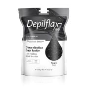 Пленочный воск в гранулах Depilflax 100 Black Film Wax, черный, 1000 гр