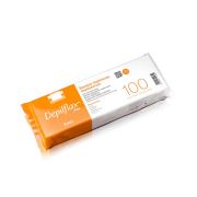 Полоски для депиляции Depilflax100, 7.5 х 23 см, Белые, 100 шт/уп