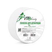 Полоски для депиляции в рулоне, 75м, Белые, ИГРОbeauty