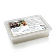 Горячий парафин Depilflax 100, белый с маслом карите, 500 гр