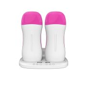 Нагреватель для воска в картридже, комплект 2шт с базой, ИГРОbeauty