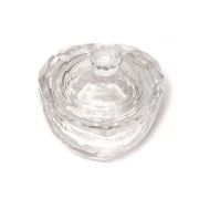 Стеклянный стаканчик с крышкой IGRObeauty