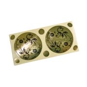 Стикини для солярия с защитой для родинок D46, 50пар, ИГРОbeauty