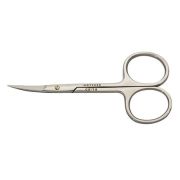 Ножницы для кожи изогнутые, блестящие, Metzger/Syndicut длина изделия 10 см.