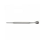 Лопатка маникюрная двусторонняя, шабер и пика, Metzger/Syndicut, длина изделия 14 см