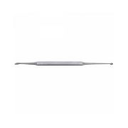 Лопатка маникюрная двусторонняя, пушер и ложечка, Metzger/Syndicut, длина изделия 14