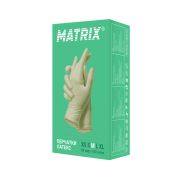 Перчатки латексные, БЕЖЕВЫЕ, текстурированные, неопудренные, S, 5,1гр, MATRIX, 100шт