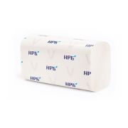 Полотенца бумажные белые в листах, однослойные, 250 листов, 22x21 см, V-сложение