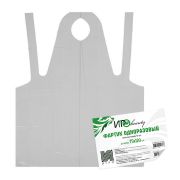 Фартук для мастера IGRObeauty, серебро, 75х120 см, 20 мкр, 50 шт