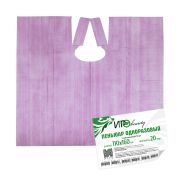 Пеньюар полиэтиленовый IGRObeauty, большой 110х160 см, малиновый, 20 мкр, 50 шт