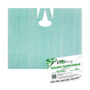 Пеньюар полиэтиленовый IGRObeauty, большой 110х160 см, зелёный, 20 мкр, 50 шт