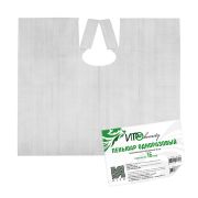 Пеньюар полиэтиленовый IGRObeauty, средний 100х140 см, прозрачный, 16 мкр, 50 шт