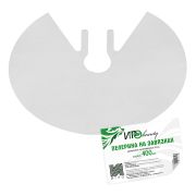 Пелерина полиэтиленовая IGRObeauty, прозрачная на завязках, радиус 400 мм, 50 шт