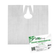 Пеньюар полиэтиленовый IGRObeauty, средний 100х140 см, прозрачный, 12 мкр, 50 шт