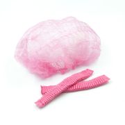 Шапочка «Шарлотта» НМ розовая, одинарная резинка, 100 шт