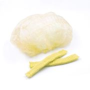 Шапочка «Шарлотта» НМ желтая, одинарная резинка, 100 шт.