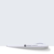 Ручка белая пластиковая