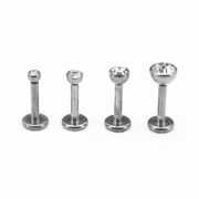 Лабрета под ( серебро )ВКРУЧИВАЕТСЯ в штангу 8мм