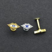 Лабрета 1,2 мм. ГУБЫ Золото