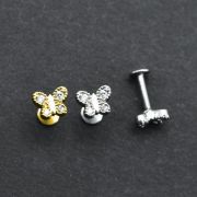 Лабрета 1,2 мм. БАБОЧКА Золото