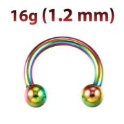 Циркуляр БЕЗ камней (Титан Радужный) 1,2мм (10мм, 3мм)