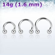 Циркуляр БЕЗ камней ( .серебро ) 1,6мм (11мм,4 мм)