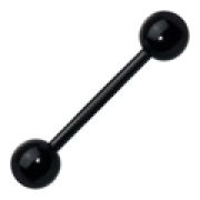 Штанга ( ЧЁРНЫЙ  ) БЕЗ КАМНЯ  20 мм