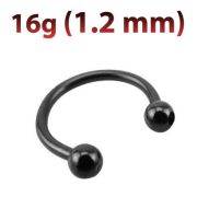 Циркуляр БЕЗ камней (Титан Чёрный) 1,2мм (12мм, 3мм)