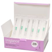 Канюля 22G х 70 мм с иглой 21G x 25 мм (Uniglance, Ю.Корея)